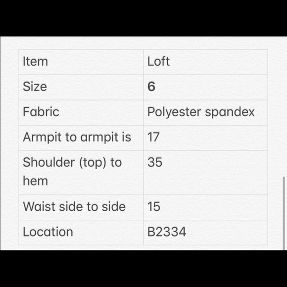 LOFT DRESS - Picture 4 of 4